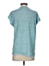 TWO by Vince Camuto Teal Short Sleeve Top Size S - photo 2