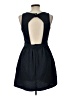 Francesca's 100% Polyester Solid Blue Casual Dress Size L - photo 2