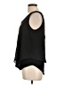 Bar III 100% Polyester Black Sleeveless Blouse Size L - photo 5