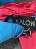 Saloni 100% Silk Pink Long Sleeve Silk Top Size 8 - photo 7