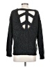 Sparkle & Fade 100% Acrylic Tweed Gray Pullover Sweater Size XS - photo 2