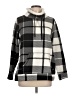 St. John's Bay 100% Polyester Checkered-gingham Gray Pullover Sweater Size L - photo 1