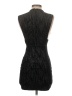 Hours 100% Polyester Metallic Black Cocktail Dress Size XXS - photo 2
