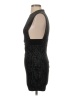 Hours 100% Polyester Metallic Black Cocktail Dress Size XXS - photo 5