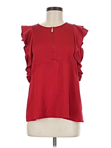 MICHAEL Michael Kors Sleeveless Blouse (view 1)
