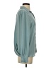 BCBGMAXAZRIA 100% Polyester Teal Long Sleeve Blouse Size XS - photo 4