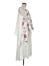 Couleur Lin Floral White Casual Dress Size EU 38 / US 8 - photo 4