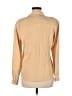 Rena Rowan 100% Silk Tan Long Sleeve Silk Top Size 6 - photo 2