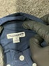 Crewcuts 100% Cotton Solid Blue Long Sleeve Button-Down Shirt Size 12 - photo 3
