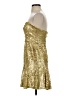 Minuet 100% Polyester Gold Cocktail Dress Size S - photo 5
