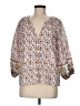 Cleobella 100% Cotton White 3/4 Sleeve Blouse Size M - photo 1