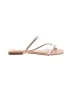 Schutz Silver Tan Sandals Size EU 39 - photo 1
