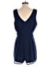Active USA 100% Polyester Solid Blue Romper Size M - photo 2