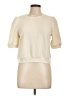 DAZY Ivory Short Sleeve Top Size L - photo 1