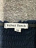 Velvet Torch Blue Cocktail Dress Size S - photo 4