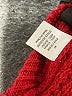 Pink Lily Solid Red Pullover Sweater Size M - photo 8