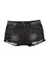 L.e.i. Graphic Black Shorts Size 7 - photo 1