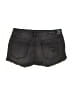 L.e.i. Graphic Black Shorts Size 7 - photo 2