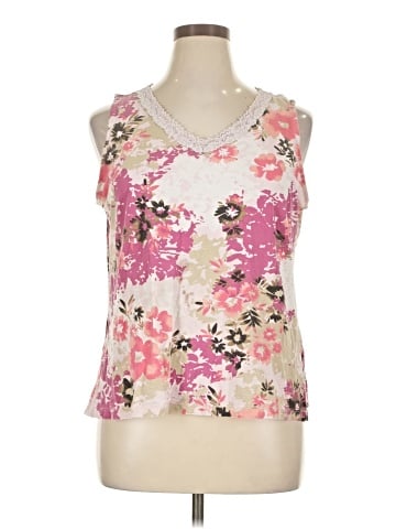 Basic Editions Sleeveless Top (view 1)