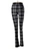 Emily Stacy Plaid Black Casual Pants Size M - photo 1