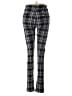Emily Stacy Plaid Black Casual Pants Size M - photo 2