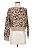 J.Crew 100% Cotton Animal Print Tan Pullover Sweater Size XS - photo 1