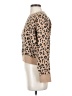 J.Crew 100% Cotton Animal Print Tan Pullover Sweater Size XS - photo 5