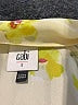 CAbi 100% Polyester Floral Yellow 3/4 Sleeve Blouse Size S - photo 7