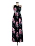 Grecerelle Floral Black Casual Dress Size M - photo 1