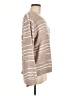 Black Tape_ Stripes Tan Pullover Sweater Size L - photo 4