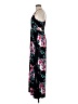 Grecerelle Floral Black Casual Dress Size M - photo 5