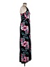 Grecerelle Floral Black Casual Dress Size M - photo 4