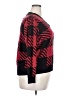 Roz & Ali Checkered-gingham Red Pullover Sweater Size 2X - photo 4