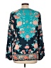 Tolani Collection 100% Modal Teal Long Sleeve Blouse Size L - photo 2
