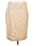 St. John Tweed Tan Formal Skirt Size 12 - photo 1