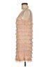 H&M 100% Polyester Tan Cocktail Dress Size M - photo 5