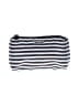 Henri Bendel Stripes Gray Brown Makeup Bag One size - photo 1