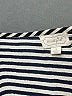 Mud Pie 100% Viscose Stripes Gray Casual Dress Size S - photo 7