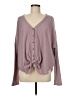Out From Under Purple Cardigan Size M - photo 1