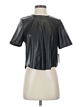 Good American Short Sleeve Blouse