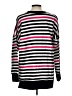Lularoe Stripes Pink Pullover Sweater Size L - photo 2