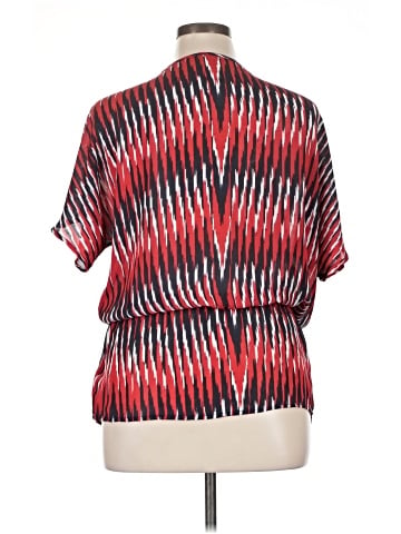 MICHAEL Michael Kors Short Sleeve Blouse (view 2)