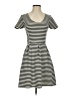 Madewell Stripes Black Ivory Casual Dress Size S - photo 1