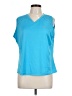 Reebok 100% Polyester Blue Active T-Shirt Size XL - photo 1