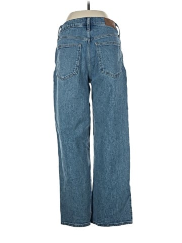 Madewell The Petite Perfect Vintage Wide-Leg Jean in Heathcote Wash (view 2)