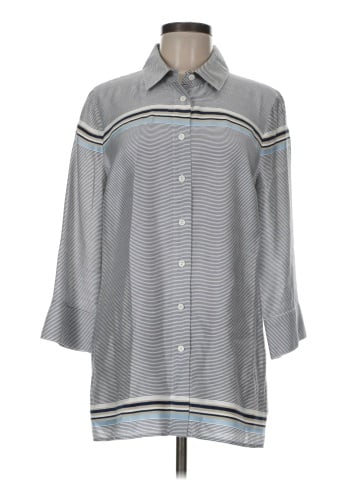 Worth New York 3/4 Sleeve Button-Down Shirt (view 1)