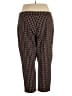 Susan Graver Print Brown Casual Pants Size 3X - photo 2