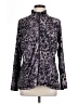 Style&Co Print Purple Track Jacket Size L - photo 1