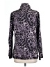 Style&Co Print Purple Track Jacket Size L - photo 2