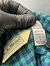 L.L.Bean 100% Cotton Checkered-gingham Teal Long Sleeve Button-Down Shirt Size 8 - photo 4